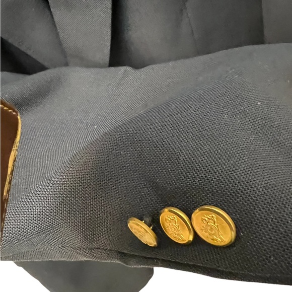 Stanfford Blazer with gold buttons size 43L - Picture 2 of 9